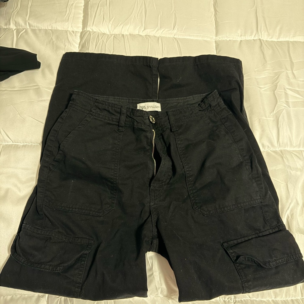 Zara cargo jeans